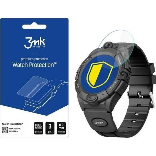 3mk Óra kijelző védőfólia FlexibleGlass hibrid üvegfólia 7H Bemi Sport (3MK4256)