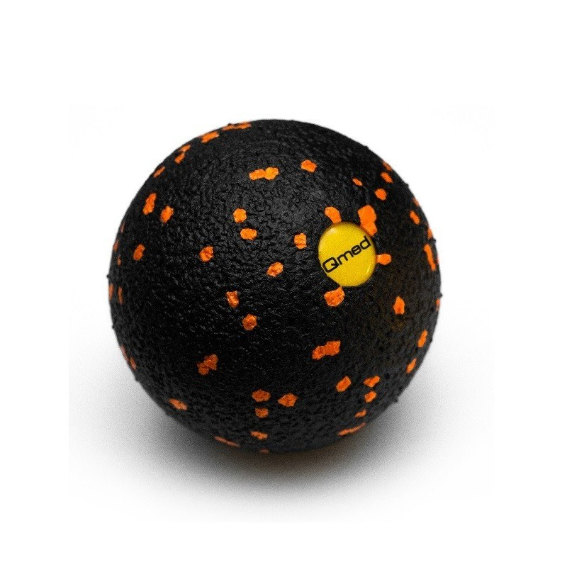 Qmed Standars Spot SMR masszázslabda - Fekete (8 cm) (DRQM3N3LAXXXP)