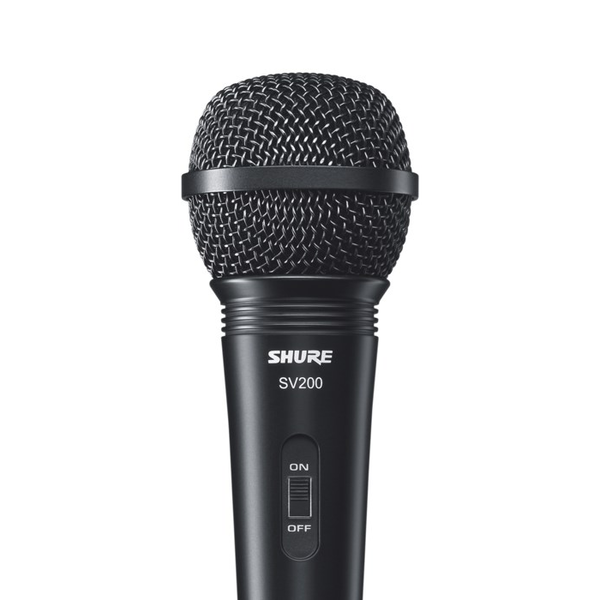 Shure SV200 XLR Kardioid Karaoke Mikrofon - Fekete