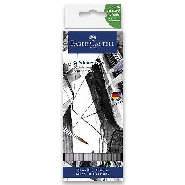 FABER-CASTELL Goldfaber Aqua Shades, 6 színű (4005401645221)