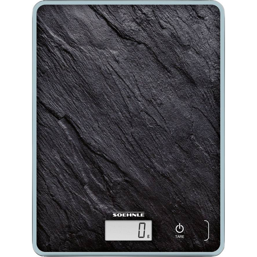 Soehnle Page Compact 300 Slate Digitális konyhai mérleg - Mintás (61515)