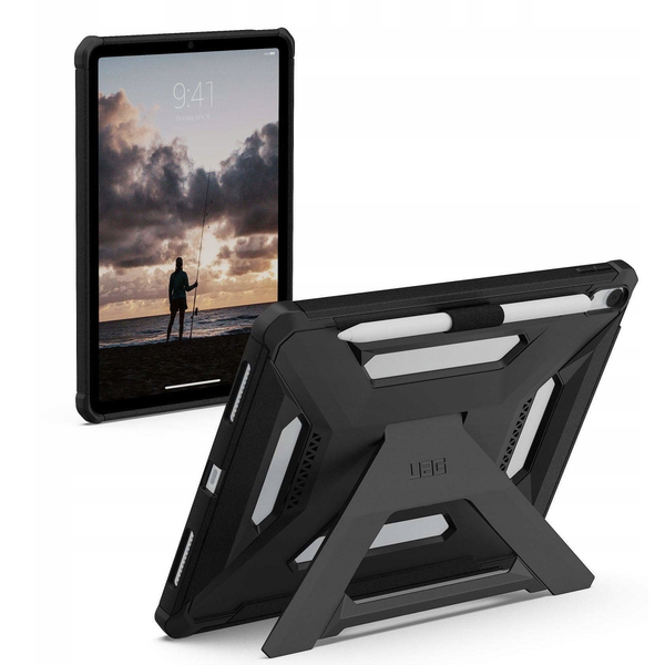 UAG Scout+ - etui z podstawką oraz uchwytem na Apple Pencil do iPad Air 11" M2 (2024) / M3 (2025) (black)