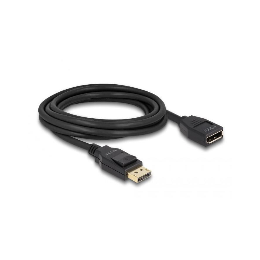 DELOCK DisplayPort 1.2 4K 60Hz hosszabbító 3m (80003)