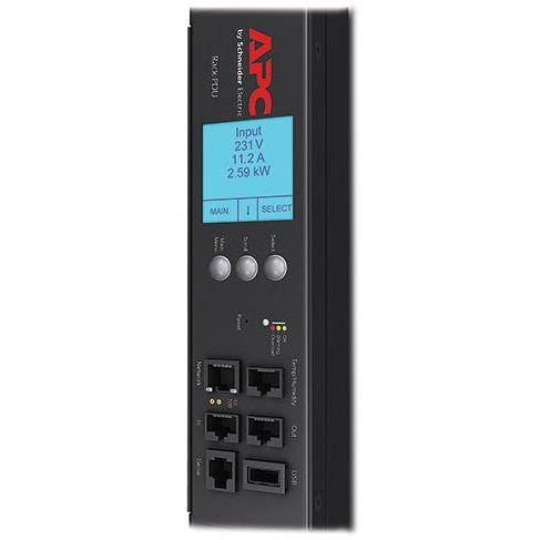 APC Rack PDU, 16A/230V, 12 aljzat C13 (21); C19 (3) (AP8681)