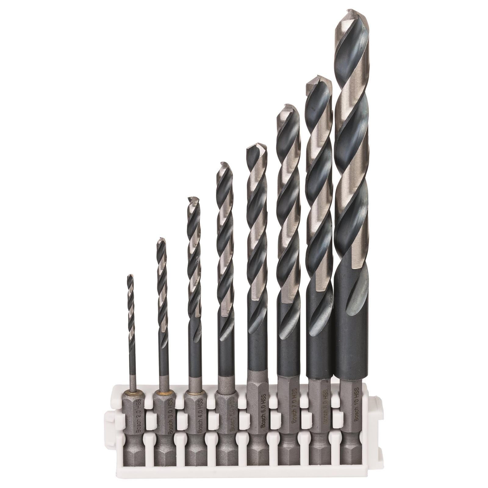 BOSCH 2608577139 Impact Control HSS spirálfúrószár készlet, 8 db, 2-10 mm (2.608.577.139)