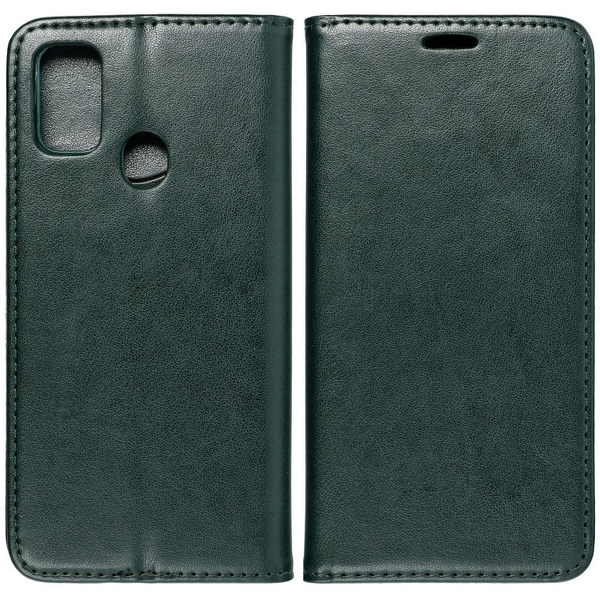 ZONE Magnet Book oldalra nyitható tok Motorola Moto G04 / G04s / G24 / G24 Power / E14 zöld