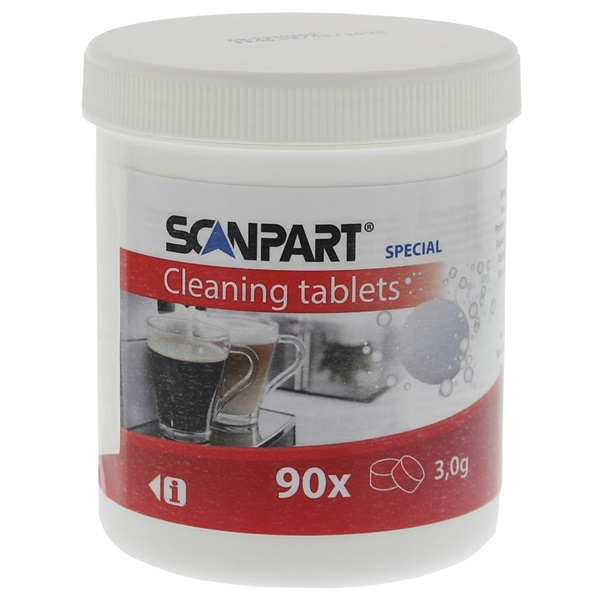 Scanpart 2790000230 kávéfözőhöz 3 g 15 mm 90 db tisztítótabletta (2790000230)