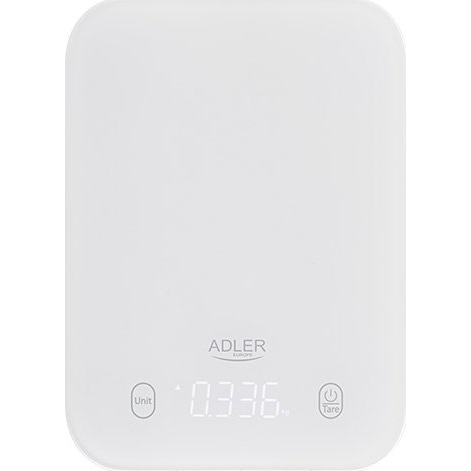 Adler AD 3181 Digitális konyhai mérleg - Fehér (AD 3181)