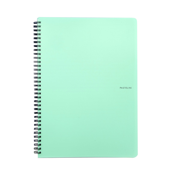 Oxybag Pastelini Green A4 60 lapos vonalas spirálfüzet
