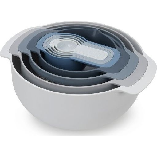 Joseph Joseph Nest 40101 Tál készlet mérőpoharakkal 9 db - Égkék (40101)