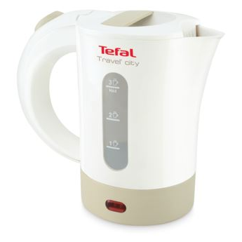 Tefal Travel'City KO120130 rýchlovarná kanvica 0,5 L 650 W Biela