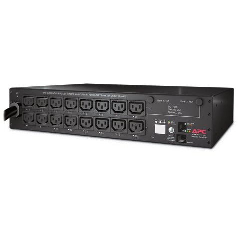APC AP7911B energiedistributie 16 AC-uitgang(en) Zwart