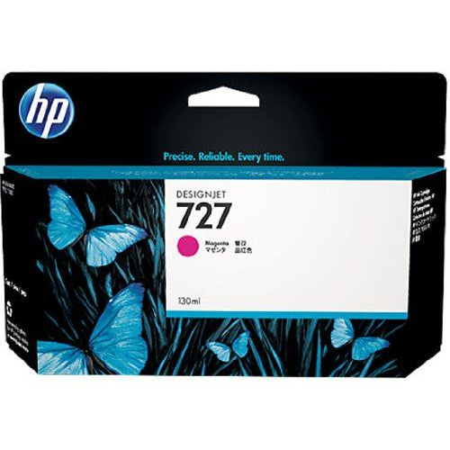 HP 727 130-ml Magenta DesignJet Ink Cartridge inkoustová náplň 1 kusů Originální Standardní výtěžnost