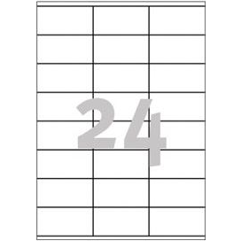 Avery Zweckform, Labels Avery 70 x 36mm, A4 (3475)