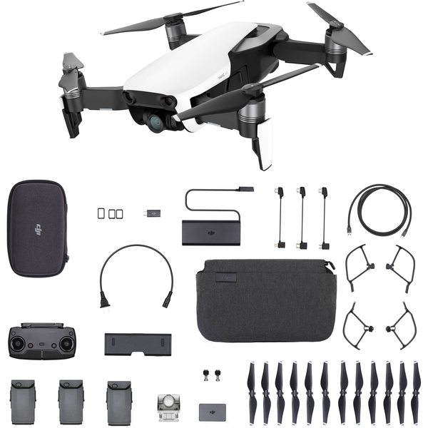 DJI Mavic Air Fly More Combo Drón - Fehér (Arctic White)
