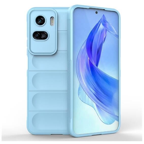 Gigapack Honor 90 Lite 5G szilikon tok világoskék (GP-146742) (GP-146742)