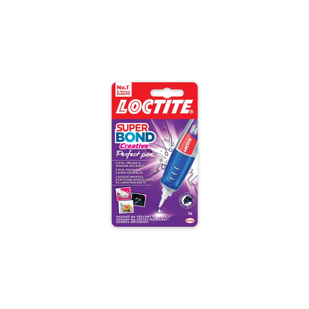 Loctite Super Bond Creative Perfect Pen pillanatragasztó 3g (9000101117158) (9000101117158)