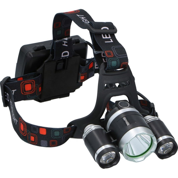 Fejlámpa 3LED T6+2xXPE LED 4xAA GRUNDIG