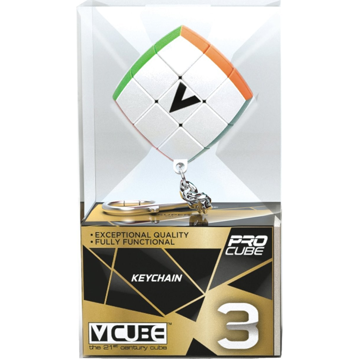 Кубче на Рубик - 3b Pillow Keychain - Логически пъзел — V-CUBE