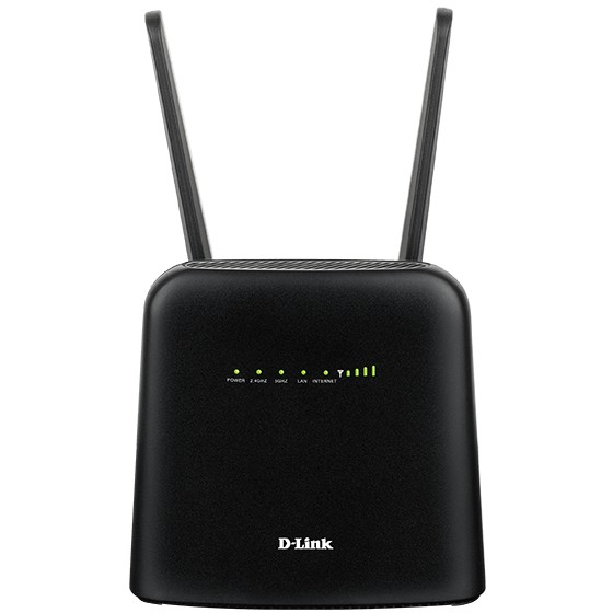 D-Link DWR-960 vezetéknélküli router Gigabit Ethernet Kétsávos (2,4 GHz / 5 GHz) 4G Fekete (DWR-960)