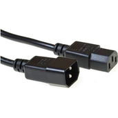 Microconnect PE040612 electriciteitssnoer Zwart 1,2 m C13 stekker C14 stekker