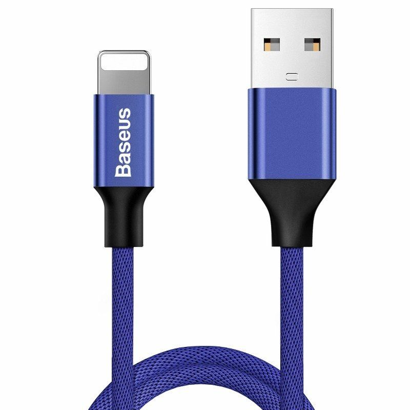 Baseus Yiven USB- Lightning kábel, 2A, 1.2m, kék (CALYW-13) (CALYW-13)