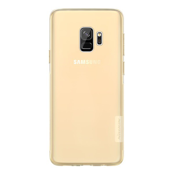 NILLKIN NATURE szilikon telefonvédő (0.6 mm, ultravékony) ARANYBARNA [Samsung Galaxy S9 (SM-G960)] (5996457756100)