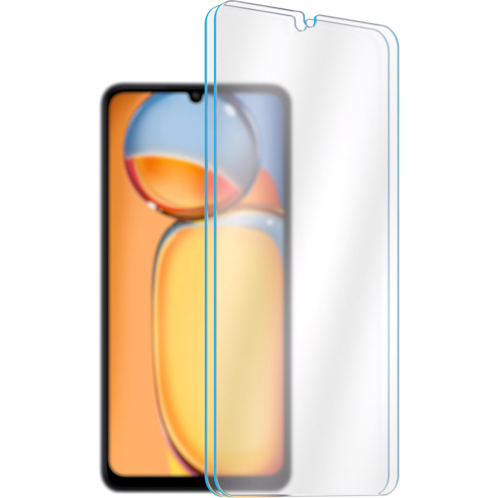 AlzaGuard Case Friendly Glass Xiaomi Redmi 13C / POCO C65 2.5D üvegfólia - 2db (AGD-TGF234P2)