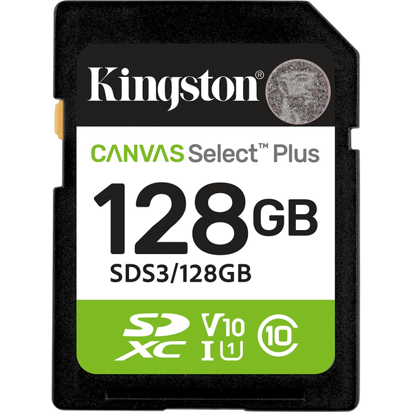 Kingston Technology Canvas Select Plus Gen3 SD Klasse 10