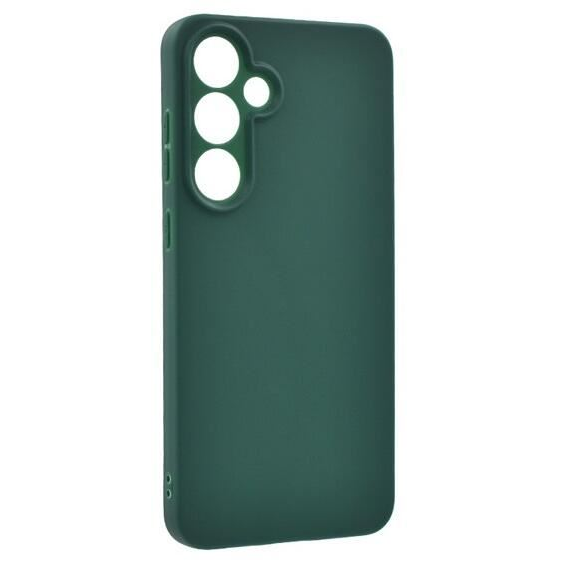 Gigapack Samsung Galaxy S24 FE (SM-S721) szilikon tok matt sötétzöld (GP-161618) (GP-161618)