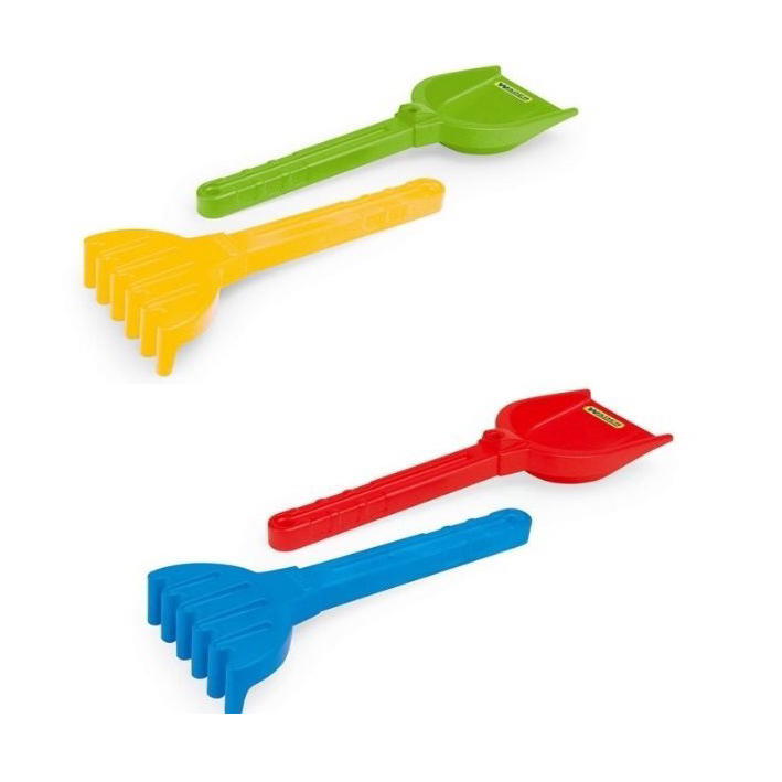 Wader: Lapát és gereblye szett - többféle (71120) (71120)