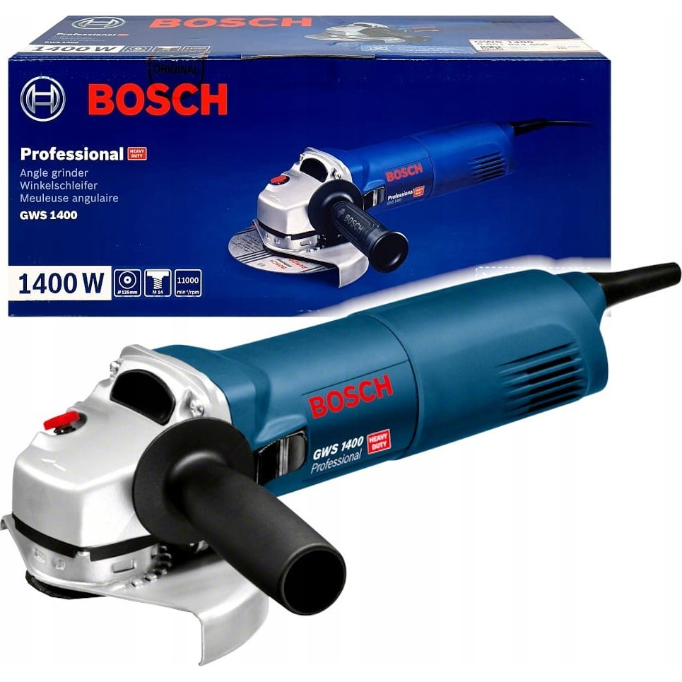 Bosch GWS 1400 Professional sarokcsiszolók 12,5 cm 11000 RPM 1400 W 2,2 kg (0601824804)