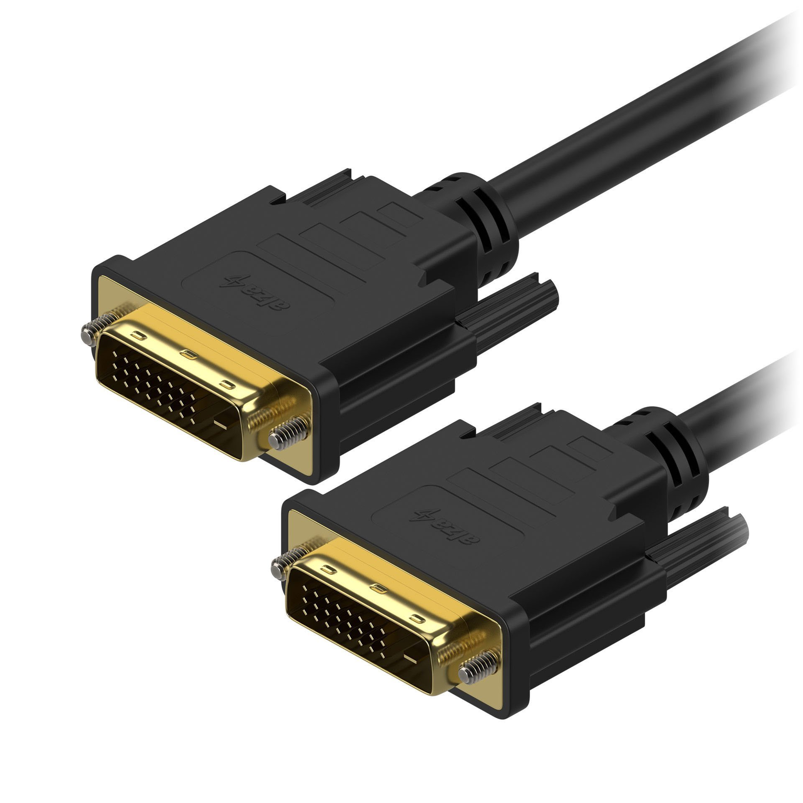 AlzaPower DVI-D Dual Link 1m fekete (APW-CBDVI110B)