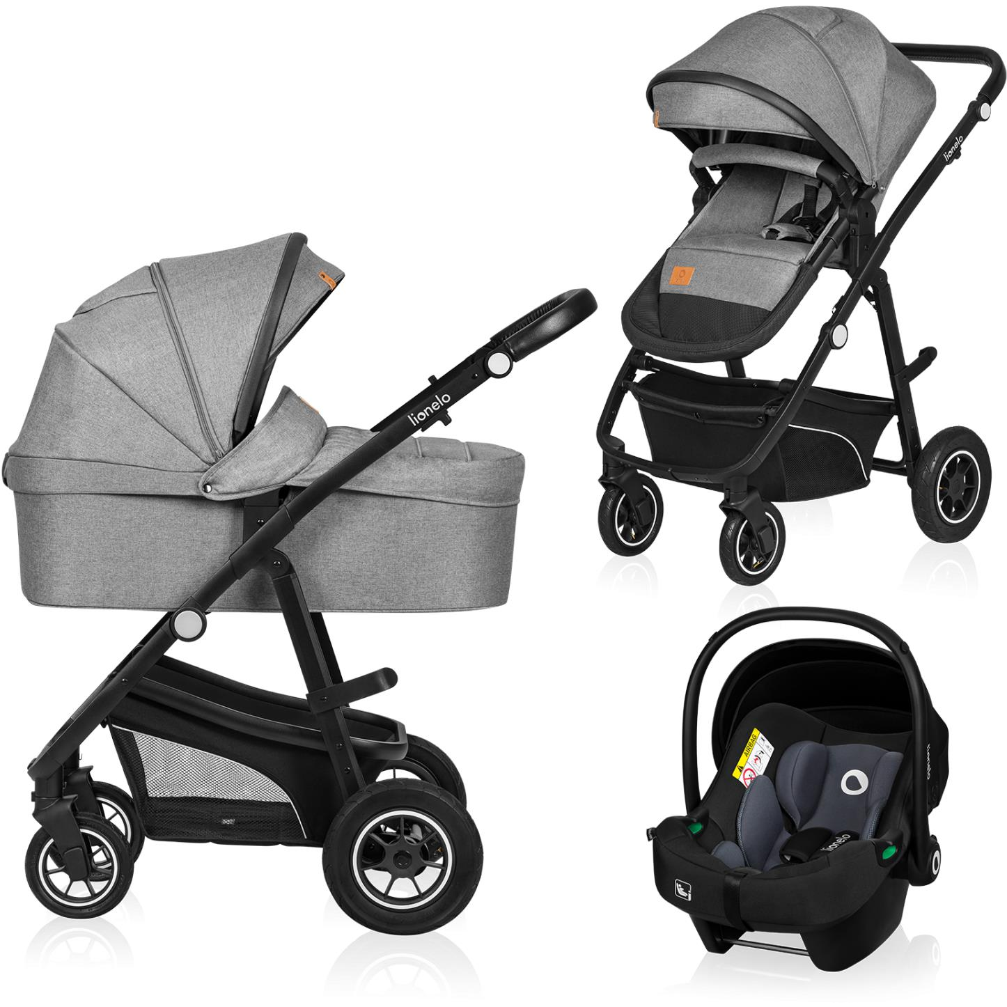 Lionelo Bianka 3in1 Grey Stone (5903771704847)