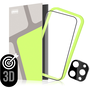 Tempered Glass Protector 3D iPhone 16 Pro üvegfólia + kamera védő fólia + applikátor - Case Friendly