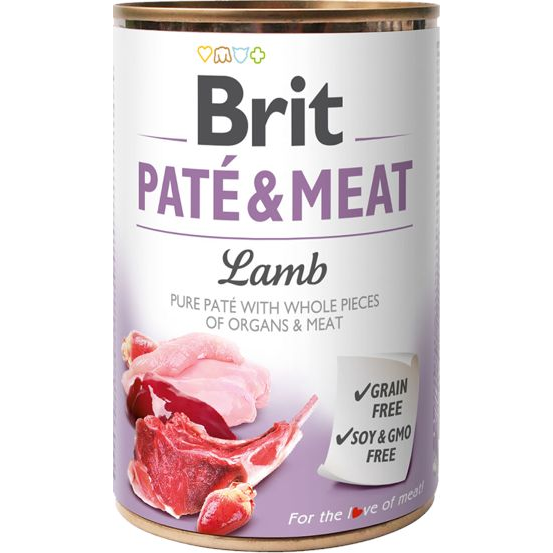 Brit Paté&Meat 400 G Lamb&Chicken 104100861 (104-100861)