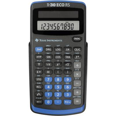 Iskolai számológép, TI-30 eco RS Texas Instruments 30RS/TBL/5E1/A (30RS/TBL/5E1/A)