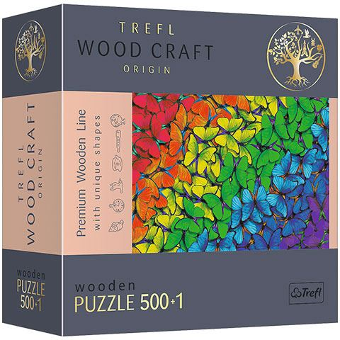 Trefl 20159 puzzle Puzzle di contorno 500 pz Animali