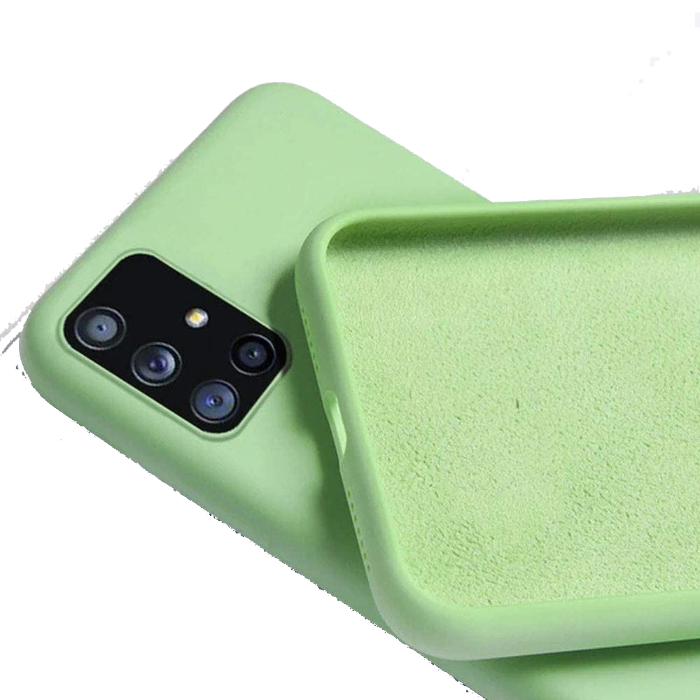 Cellect Samsung Galaxy A52/A52s 5G prémium szilikon tok zöld (CEL-PREM-SAM-A52-GR) (CEL-PREM-SAM-A52-GR)