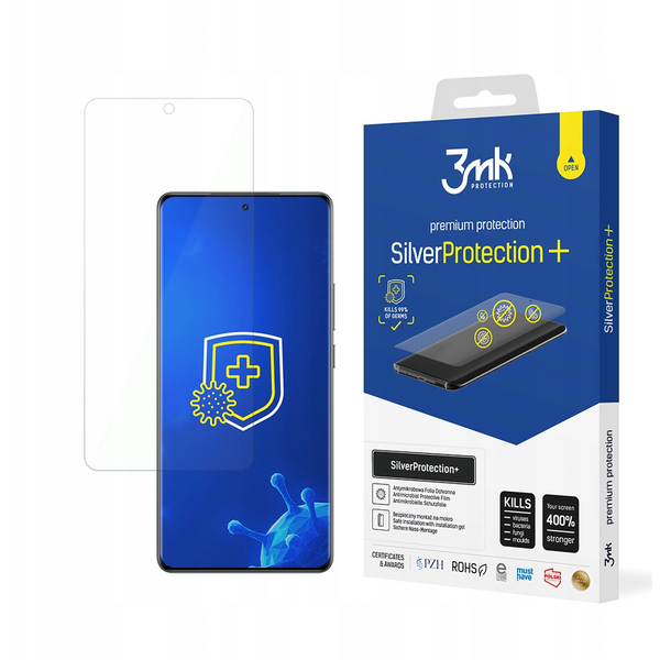 Antimikrobiální ochranná fólie pro Realme GT 6 3mk SilverProtection+
