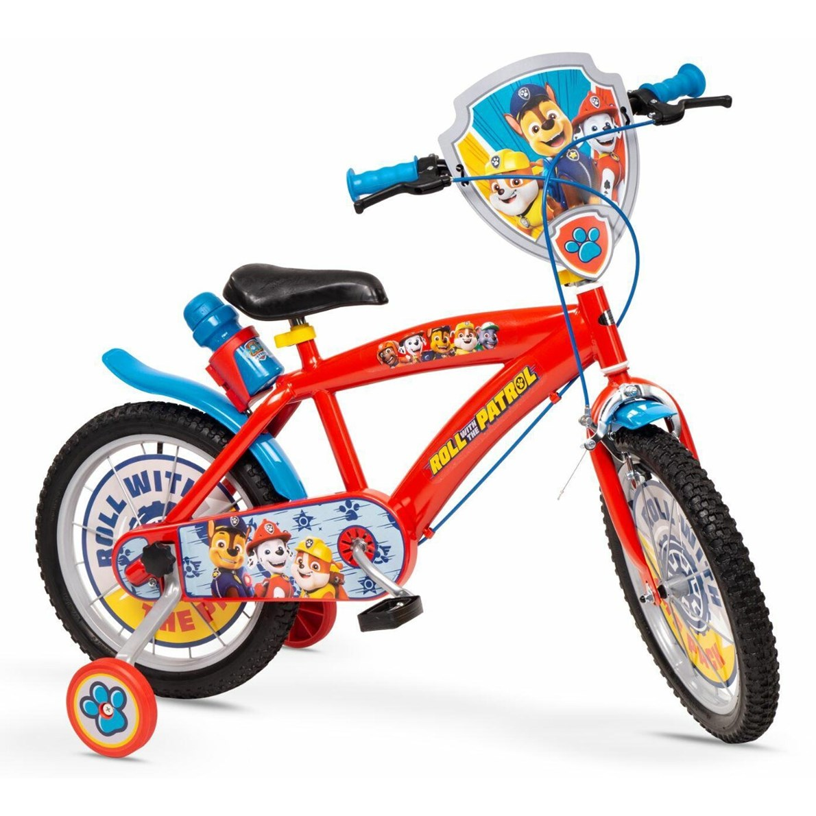 Toimsa Mancs Őrjárat kerékpár - Piros (16-os méret) (TOI1678)