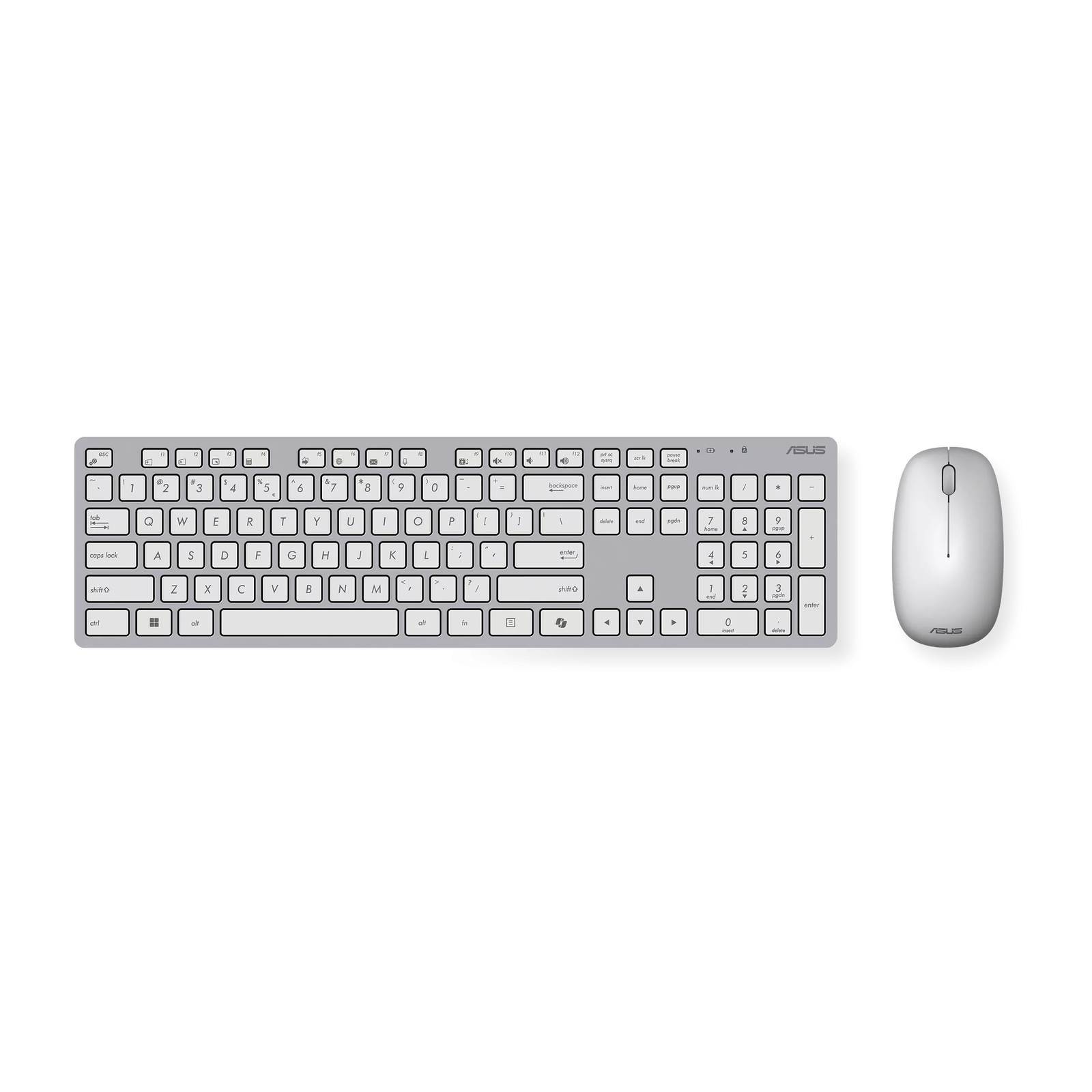Asus W5000 Copilot Wireless Billentyűzet és egér HUN - Fehér (W5000 KEYBOARD+MOUSE/WH/HU COPILOT)