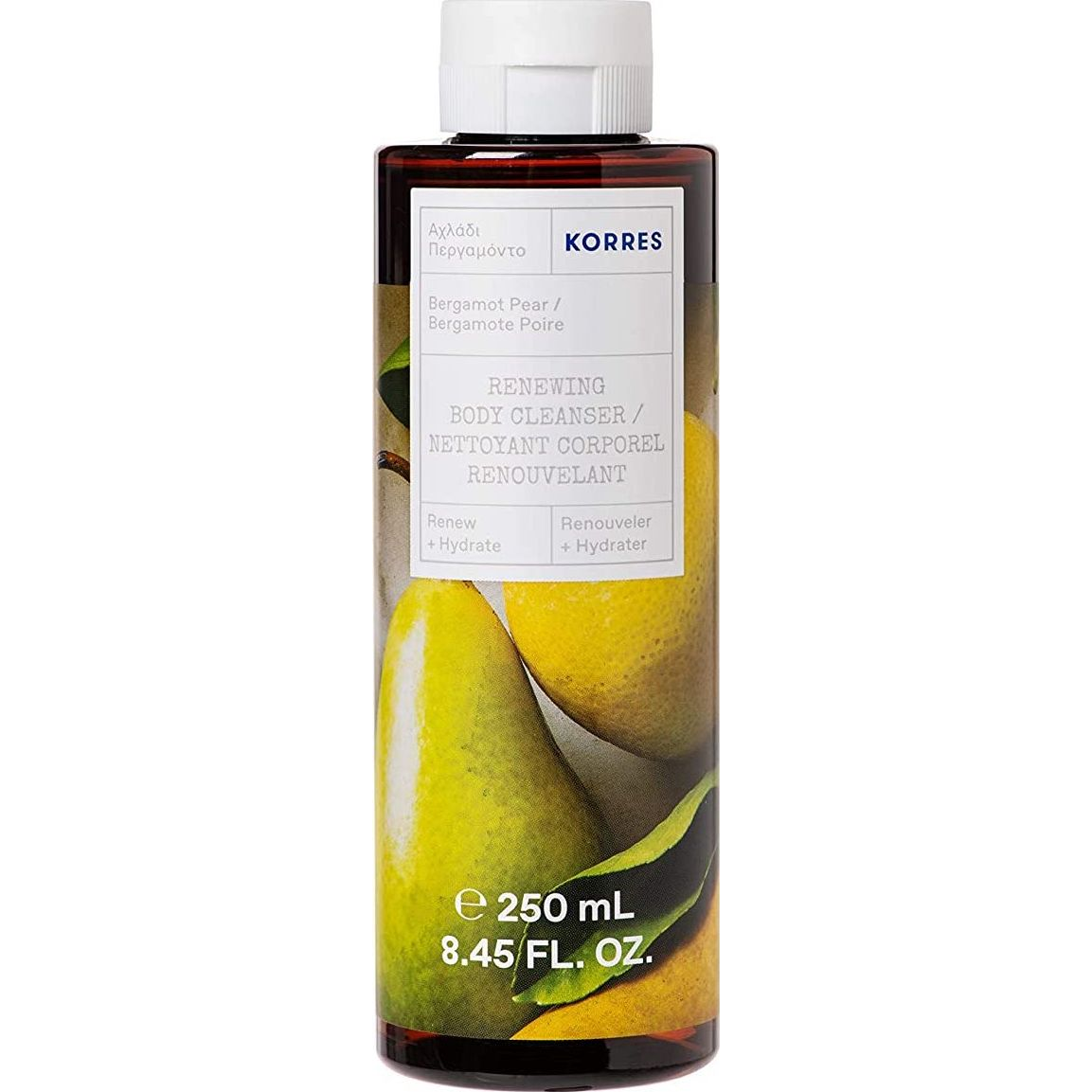 KORRES Bergamot Pear Renewing Body Cleanser 250 ml (KOR000143)