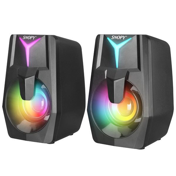 Rampage Snopy SN-X22 Style 2.0 fekete Gaming hangszóró