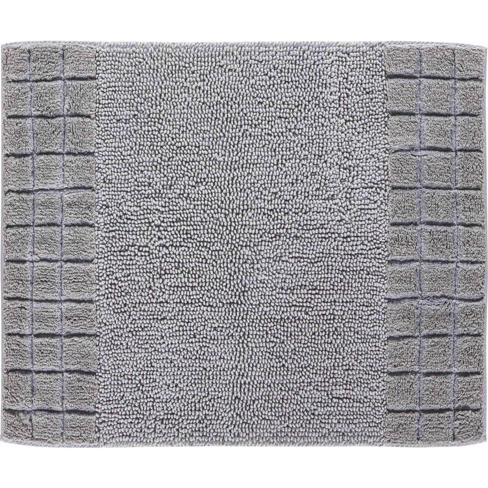 LineaDue CHESS Fürdőszobai szőnyeg, kicsi, 50×60 cm, ezüstszín (B4115-076207002)