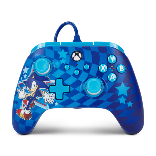 PowerA Advantage Vezetékes Kontroller - Sonic Mintás (Xbox Series X|S/Xbox One/PC)