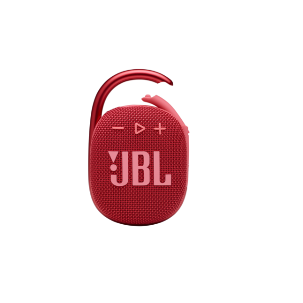 Преносима тонколона JBL Clip 4, Bluetooth, IP67, 10 ч, Червен