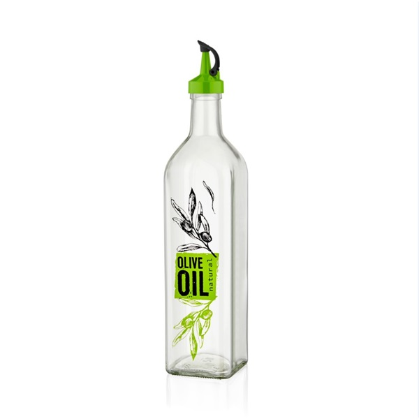 IRIS C-00198 Perge olaj és ecet kiöntő 250ml zöld (C-00198)