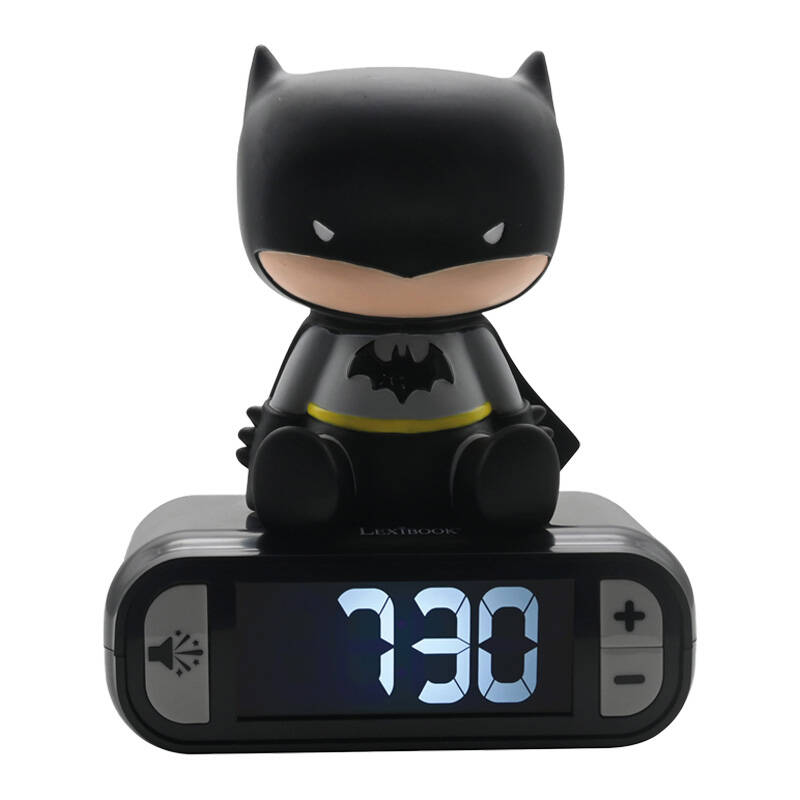 Lexibook digitális ébresztőóra Batman 3D-s éjszakai fénnyel (RL800BAT) (RL800BAT)