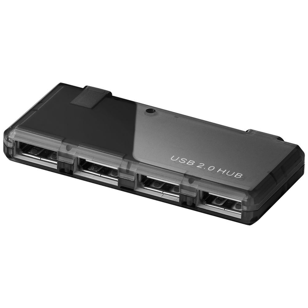 Goobay USB 2.0 Hub 4 port fekete (95670)
